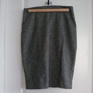Wool blend skirt